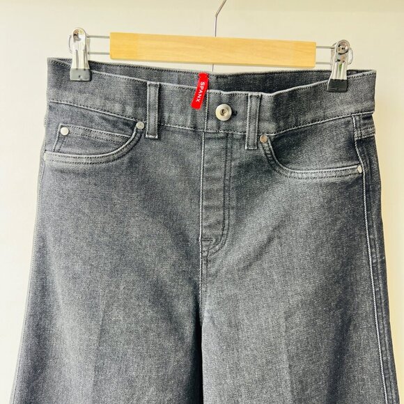 Spanx Wide legs pull on jeans, Black, Size M G88 - Picture 9 of 11